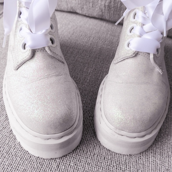 Dr. Marten's White Glitter Molly - Picture 5 of 5